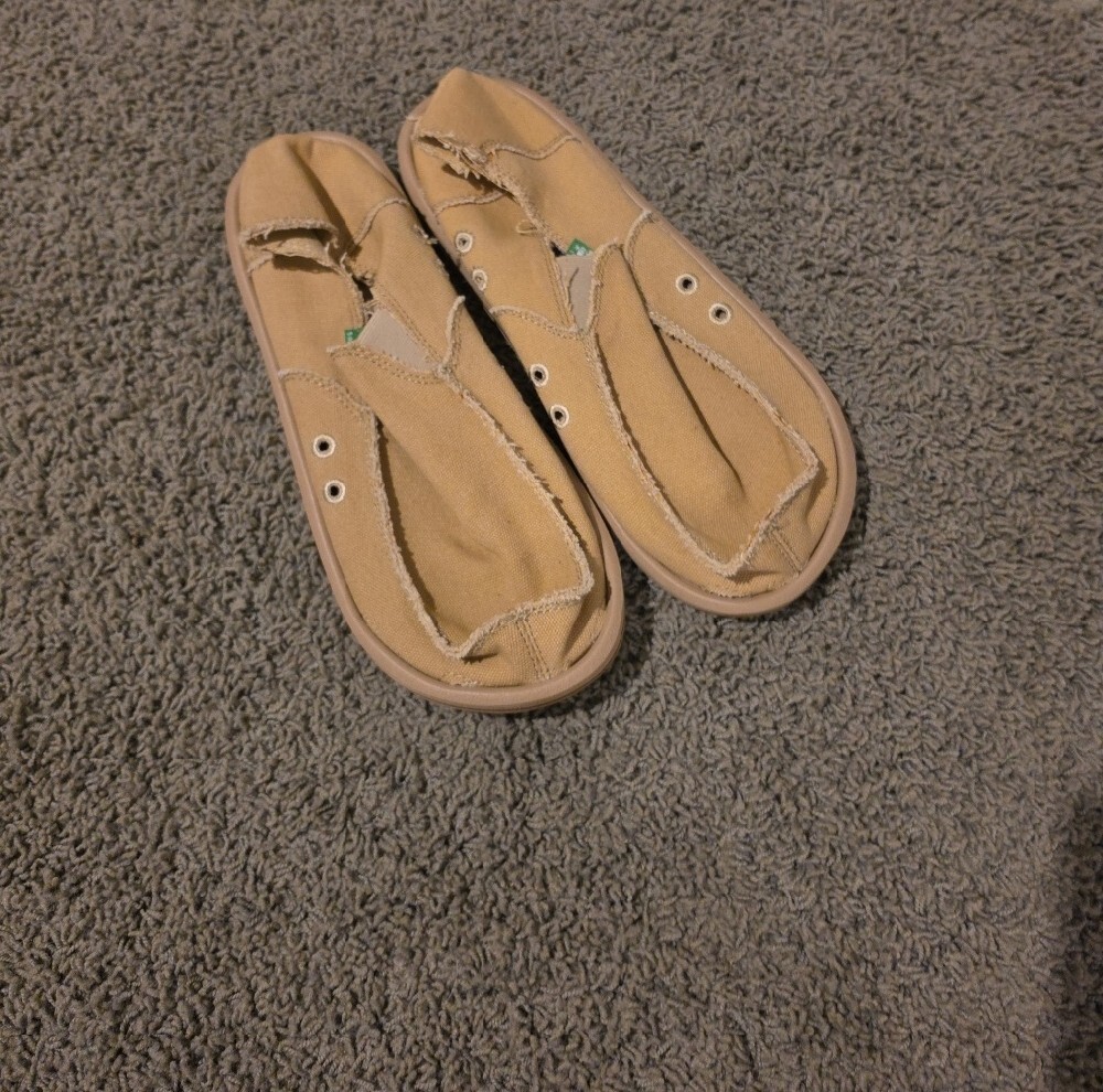 Sanuk Slip-On Men’s Shoe in Tan - Picture 3 of 3